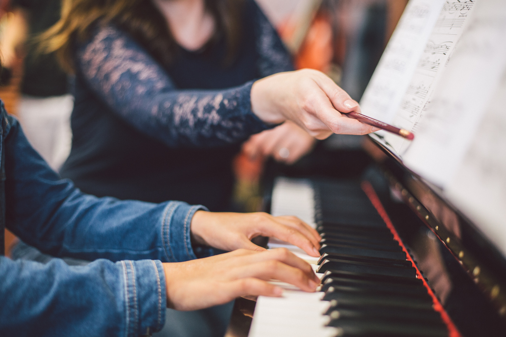 Piano lesson